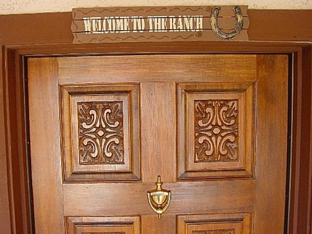 Entrance El Pueblo Ranch 